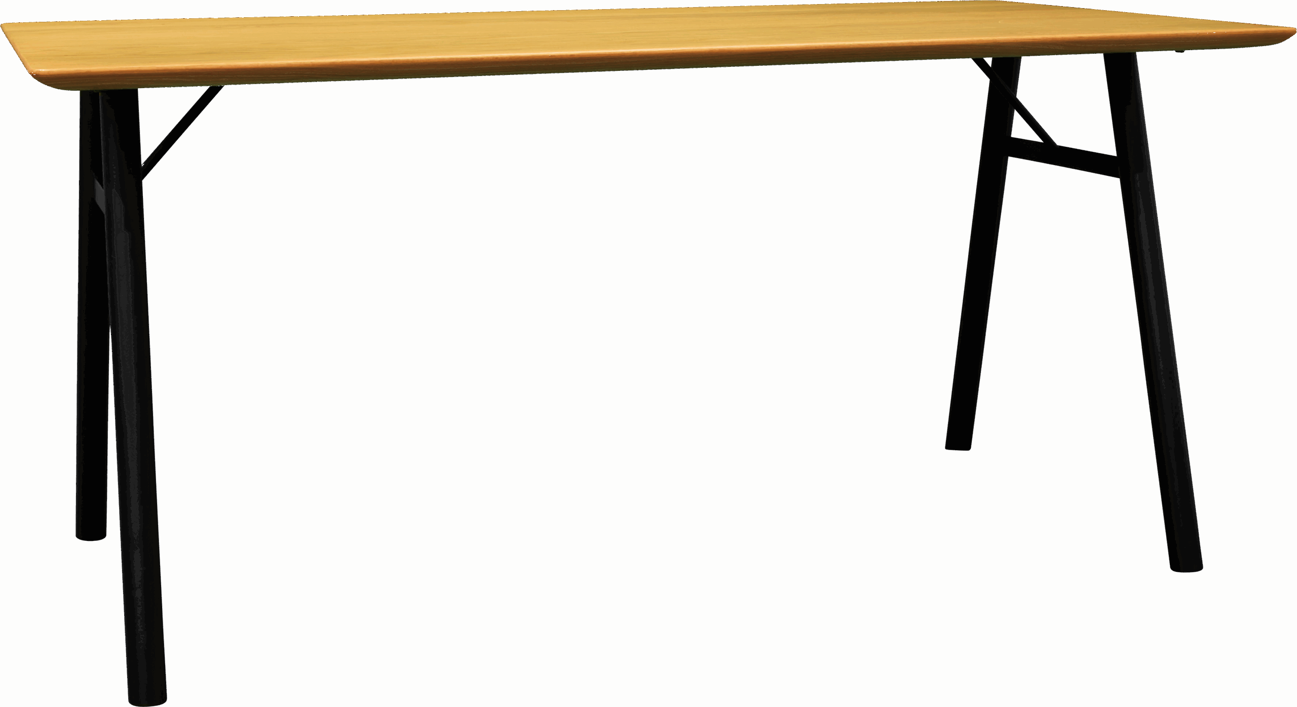 ダイニングテーブル　長方形鉄2本脚 （Gracious）